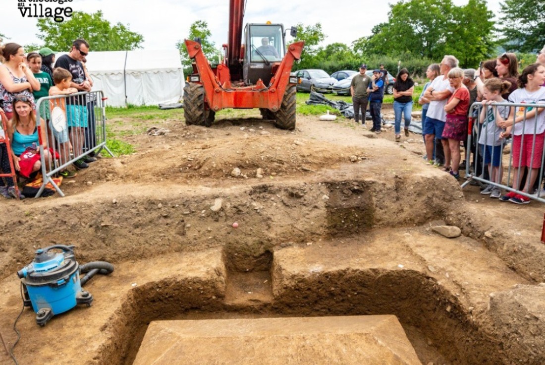 Vignette de la médiation Archéologie au village : Faire vivre un territoire