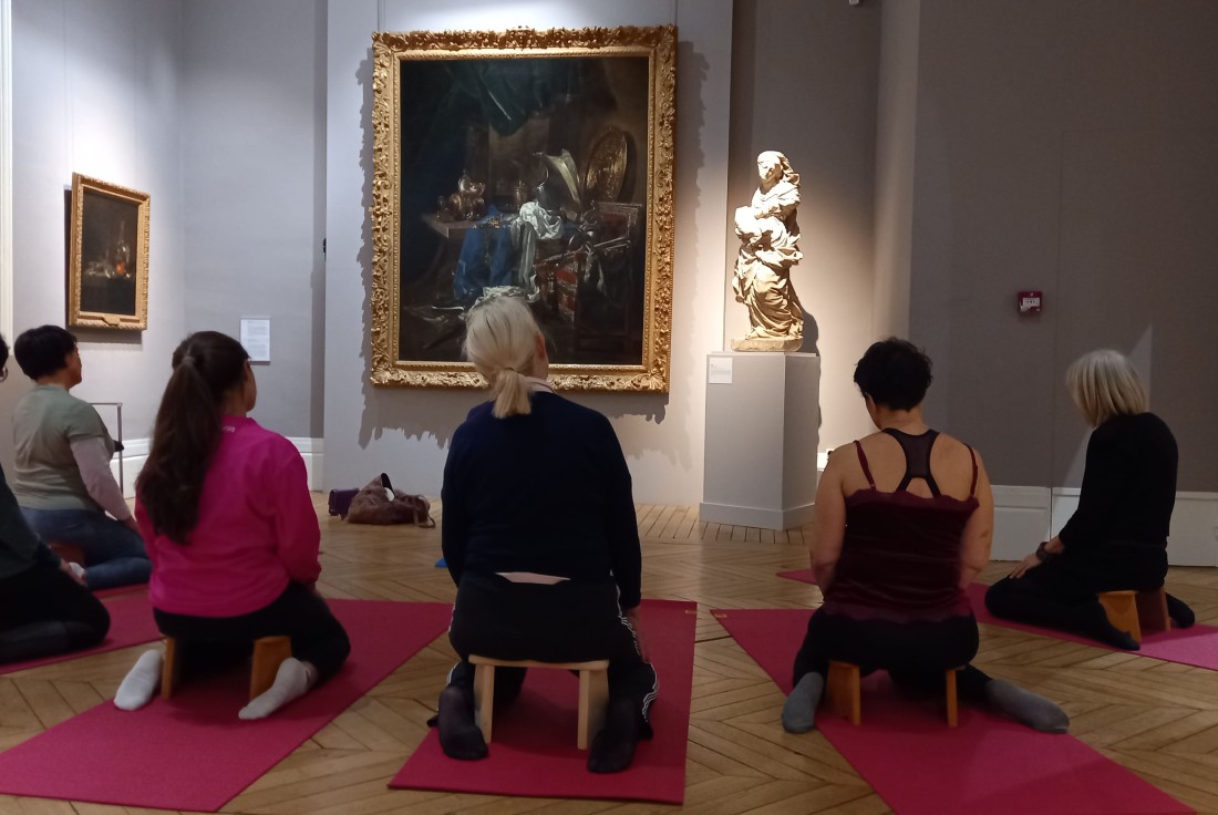 Vignette de la médiation Cours de Yoga - Musée du Mans